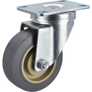 APPROVED VENDOR 1UHY3 Swivel Plate Caster, 3-1/2 Diameter, 250 lb | AB3NGU