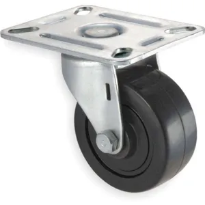 APPROVED VENDOR 1UKP7 Swivel Plate Caster 125 Lb 3 Inch Diameter | AB3NMJ