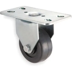 APPROVED VENDOR 1UKR6 Rigid Plate Caster 125 Lb 3 Inch Diameter | AB3NMT