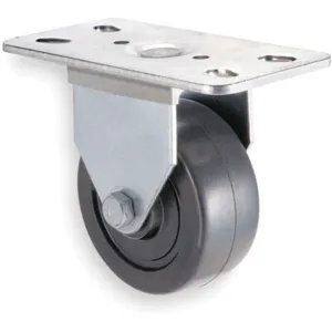 APPROVED VENDOR 1UKV4 Rigid Plate Caster 210 Lb 3 Inch Diameter | AB3NNV