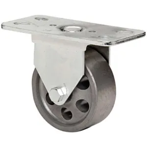 APPROVED VENDOR 1UKX9 Rigid Plate Caster 250 Lb 3 Inch Diameter | AB3NPV