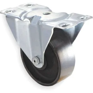 APPROVED VENDOR 1UKY1 Rigid Plate Caster 450 Lb 4 Inch Diameter | AB3NPW