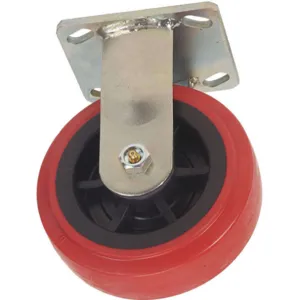 APPROVED VENDOR 1ULK8 Rigid Plate Caster 900 Lb 8 Inch Diameter | AB3NTT