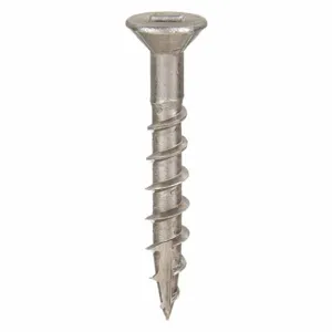 APPROVED VENDOR 1VB41 Deck Screw Flat #10 X 3 Inch Length, 25PK | AB3TBB