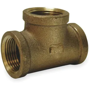 APPROVED VENDOR 1VFA2 Tee Red Brass 1 1/2 Inch 150 Psi Class 125 | AB3UJN