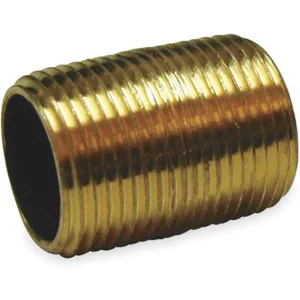 APPROVED VENDOR 1VGX1 Nipple Red Brass 1 1/4 x Close Threaded | AB3VAV