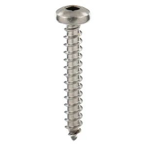 APPROVED VENDOR 1VU47 Metal Screw Pan #10 1 1/2 L, 100PK | AB3XJY