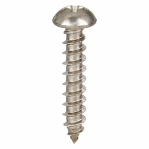 APPROVED VENDOR 1VU95 Metal Screw Round #10 1 Inch Length, 100PK | AB3XLZ