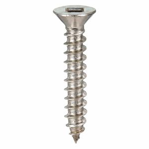 APPROVED VENDOR 1WA62 Metal Screw Flat #6 1 Inch Length, 100PK | AB3YLP