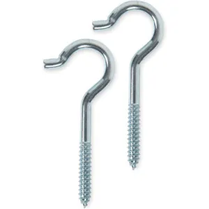 APPROVED VENDOR 1WBN9 Ceiling Hook Zinc Length 1 1/4 Inch - Pack Of 20 | AB3YWX