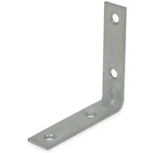 APPROVED VENDOR 1WDE4 Corner Brace Steel 23/32 W x 3 Inch Length - Pack Of 2 | AB3YZU