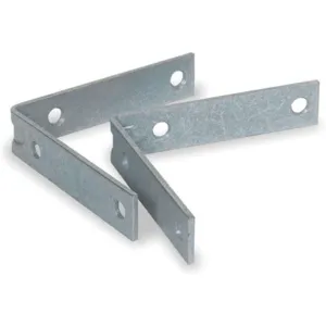 APPROVED VENDOR 1WDE5 Corner Brace Steel 7/8 W x 4 Inch Length - Pack Of 2 | AB3YZV