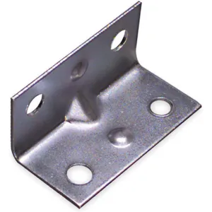 APPROVED VENDOR 1WDJ4 Corner Brace Steel 3/4 W x 1 1/2 Inch Length Pack Of 4 | AB3ZAY