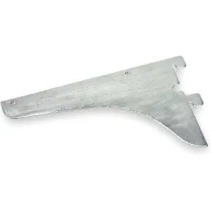 APPROVED VENDOR 1WDP8 Shelving Bracket Galvanised Steel | AB3ZCG