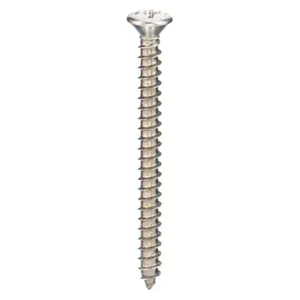 APPROVED VENDOR 1WB53 Metal Screw Oval #8 3/8 Inch Length, 100PK | AB3YRW