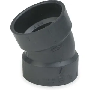 APPROVED VENDOR 1WJF7 22-1/2 Degree Elbow 4 Inch Hub | AB4ACK