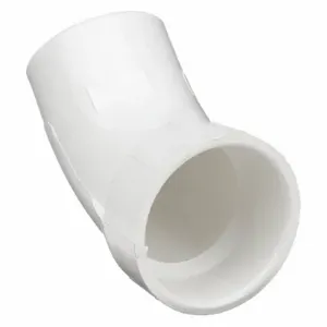 MUELLER INDUSTRIES 1WKC9 Street Elbow 45 Degree Pvc 1 1/2 In | AB4AHH