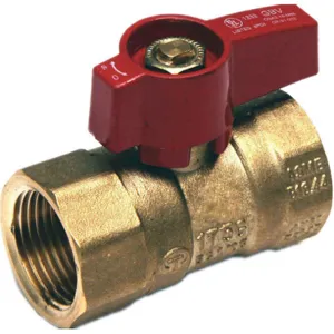 APPROVED VENDOR 1WMC2 Gas Ball Valve Brass Fnpt 3/4 Inch | AB4AXB