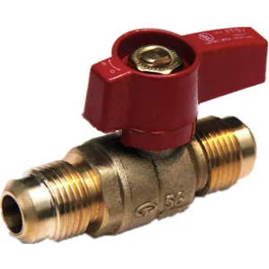 APPROVED VENDOR 1WME1 Gas Ball Valve Brass 3/8 Inch | AB4AXF