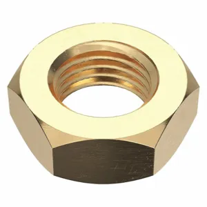 APPROVED VENDOR 1WU63 Hex Jam Nut 3/8-24 9/16 Inch, 100PK | AB4BWC