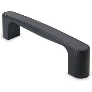 APPROVED VENDOR 1XPA2 Grab Handle Plastic Black L 8 | AB4FTT