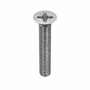 APPROVED VENDOR 1ZY99 Machine Screw Flat Stainless Steel 0-80 X 3/8 L, 100PK | AB4QHU