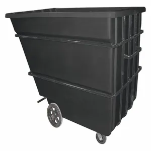 APPROVED VENDOR 2.2CU-HD BLACK Tilt Truck Heavy-duty 2-1/4 Cubic Yard Black | AF4VKG 9LF01