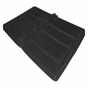 APPROVED VENDOR 2.2LID BLACK Tilt Truck Lid Black Fits 59-2/5 Cubic Feet | AF3XVZ 8EPV7