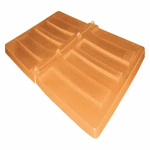 APPROVED VENDOR 2.2LID ORANGE Truck Lid Orange Fits 59-2/5 Cubic Feet | AF4NVW 9DVT6