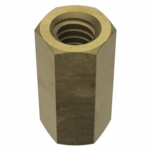 APPROVED VENDOR 203544BG Coupling Nut Sighthole 1/4-20, 5PK | AA9YEC 1JE79