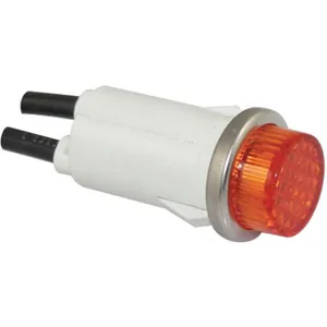 APPROVED VENDOR 20C842 Raised Indicator Light Amber 24v | AB4QNF