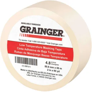 APPROVED VENDOR 20PJ11 Masking Tape Natural 2 Inch x 60 Yard | AB4ZHP