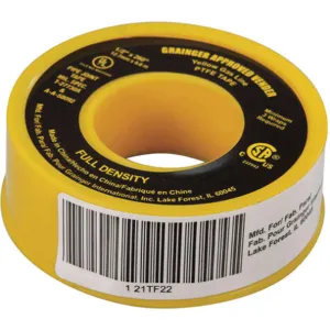 APPROVED VENDOR 21TF22 Sealant Tape 1/2 x 260 In | AB6JCK