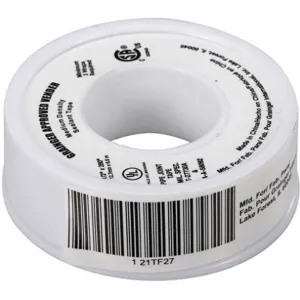 APPROVED VENDOR 21TF27 Sealant Tape 1/2 x 260 In | AB6JCP