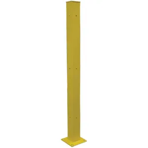 APPROVED VENDOR 21XM02 Tubular Mounting Post 10 Inch x 72 Inch Yellow | AB6LKJ