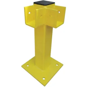 APPROVED VENDOR 22DN05 Corner Post 21 Inch Yellow Steel | AB6TCB