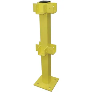 APPROVED VENDOR 22DN14 Three Way Post 45 Inch Yellow Steel | AB6TCL