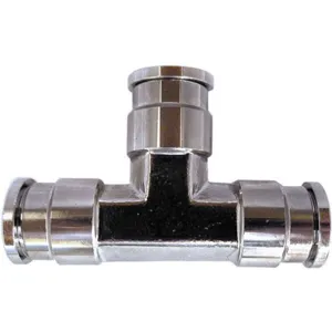 APPROVED VENDOR 22FR64 Tee 1/4 Inch Tube | AB6VAC