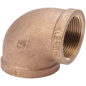 APPROVED VENDOR 22UK98 Elbow 90 Degree 1/8 Inch Brass | AB7EXR