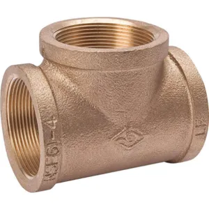 APPROVED VENDOR 22UL16 Tee 1/8 Inch Brass | AB7EYK