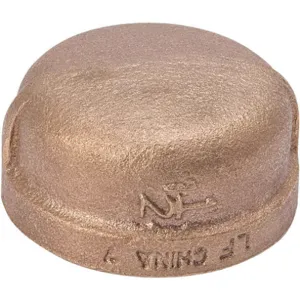 APPROVED VENDOR 22UL24 Pipe Cap 1/8 Inch Brass | AB7EYU