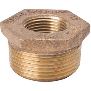 APPROVED VENDOR 22UL36 Bushing 3/8 x 1/4 Inch Brass | AB7EZG