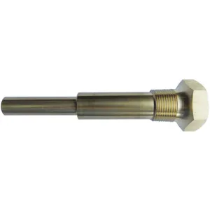 APPROVED VENDOR 24C455 Industrial Thermowell Brass 1-1/4-18 | AB7UZN