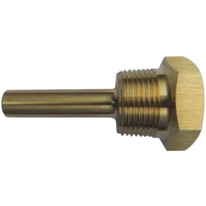 APPROVED VENDOR 24C469 Bimetal Thermowell Brass 1/2 Npsm | AB7VAC