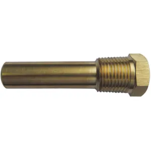 APPROVED VENDOR 24C480 Industrial Thermowell Brass 5/8-18 Unf | AB7VAP