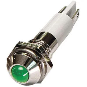 APPROVED VENDOR 24M047 Round Indicator Light Green 24vdc | AB7YGV