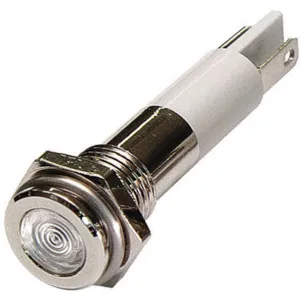 APPROVED VENDOR 24M074 Flat Indicator Light White 110vac | AB7YHZ