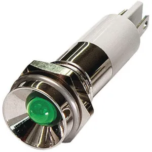 APPROVED VENDOR 24M089 Protrude Indicator Light Green 24vdc | AB7YJQ