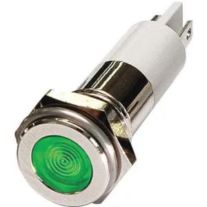 APPROVED VENDOR 24M101 Flat Indicator Light Green 24vdc | AB7YKC