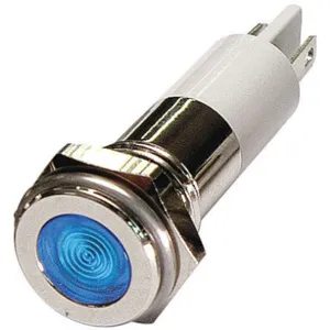 APPROVED VENDOR 24M107 Flat Indicator Light Blue 110vac | AB7YKJ